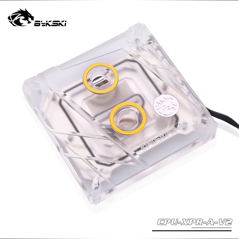 Bykski CPU Water Block Use for INTEL LGA1150 1151 1155 1156 1200 1700 2011 2066 X99 I7 Cooler Radiator RGB SYNC /CPU-XPR-A-MC