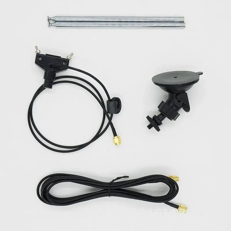 Broadband FM horn antennas and rod antennas are used in SDR software radio receivers RTLSDR and RSP1 view 3