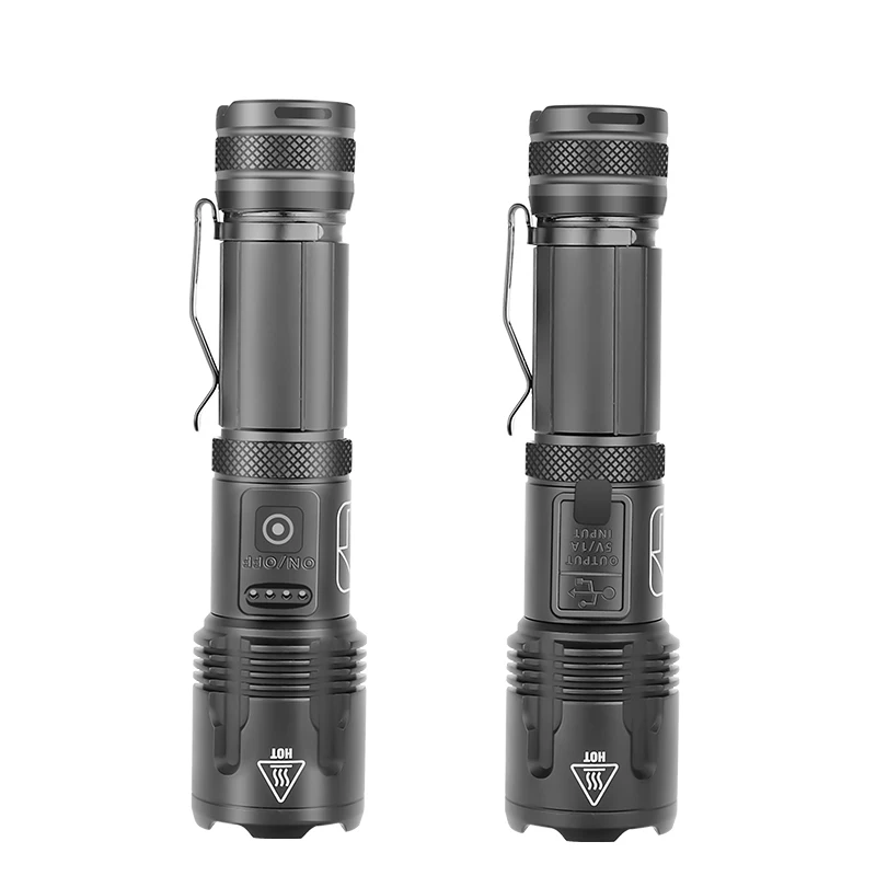 800000LM Super Bright Led Flashlight XHP100.2 Usb Rechargeable 18650 26650 Battery Zoomable Torch Fishing Camping Lantern