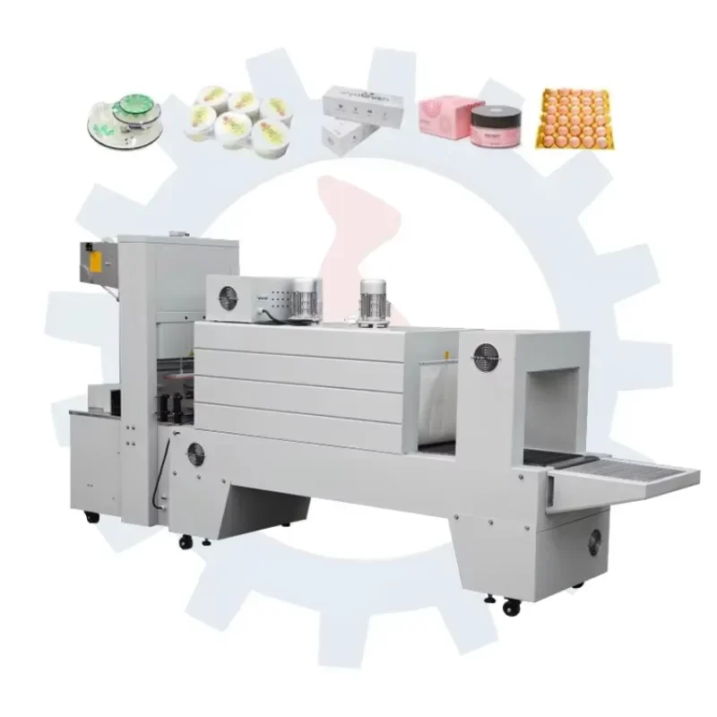 Shrink Wrap Bottle Machine Heat Shrink Wrapping Machine for Bottles Wine Glass Bottle Steam Shrinking Machine