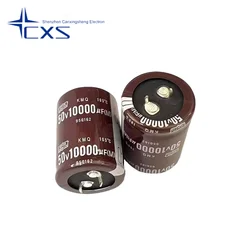 2pcs 50V10000UF 10000UF50V Size 30*40/50 35*40/50 Black King Kong Electrolytic Capacitors