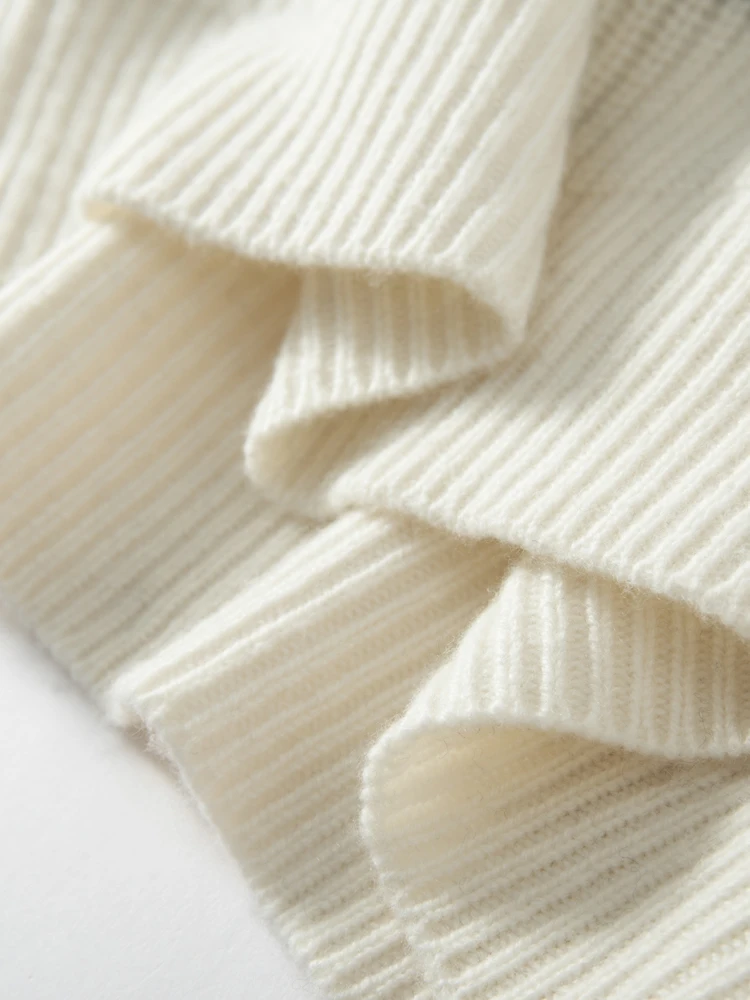 High Quality 100% Cashmere Women Sweater Thick Warm O-neck Pullover Autumn Winter Vintage Style Loose Striped Cashmere Knitwear