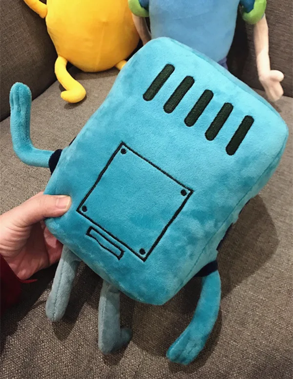 Anime Finn Jake BMO Soft Stuffed Animal Dolls Creative Adventure Time Plush Toys Cartoon Stuffed Dolls Kids Gifts