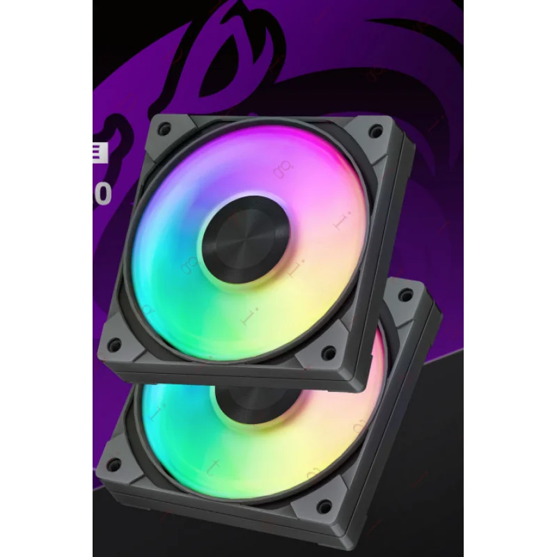 

Вентилятор для корпуса Hurricane Beast Yuhen 12E, 12 см, бесшумный, ARGB, с регулировкой температуры, PWM, для настольного компьютера, FOC, с замкнутым контуром