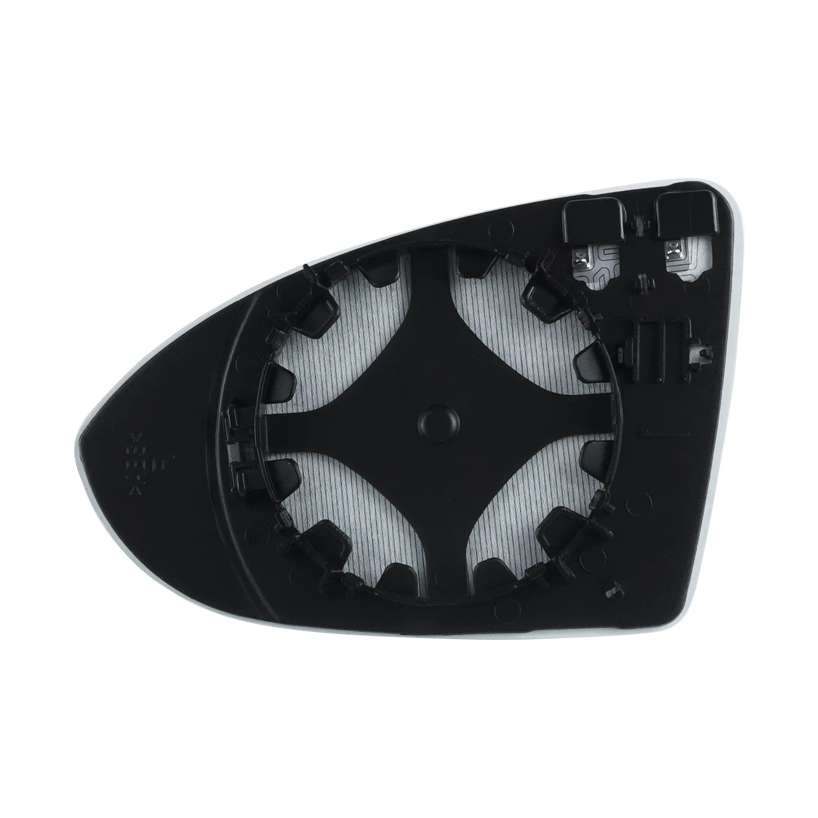 For VW Golf MK7 2012-19 Right Wing Mirror Glass Heated Convex Upper