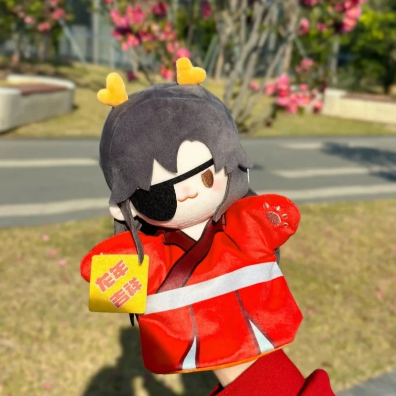 ของเล่นอนิเมะเทียนกวนซื่อฝู ตุ๊กตามือมังกรฉลองปีใหม่ เซี่ยเหลียน ฮวาเฉิง ตุ๊กตาผ้ากำมะหยี่ ของขวัญสุดสร้างสรรค์ทันสมัย