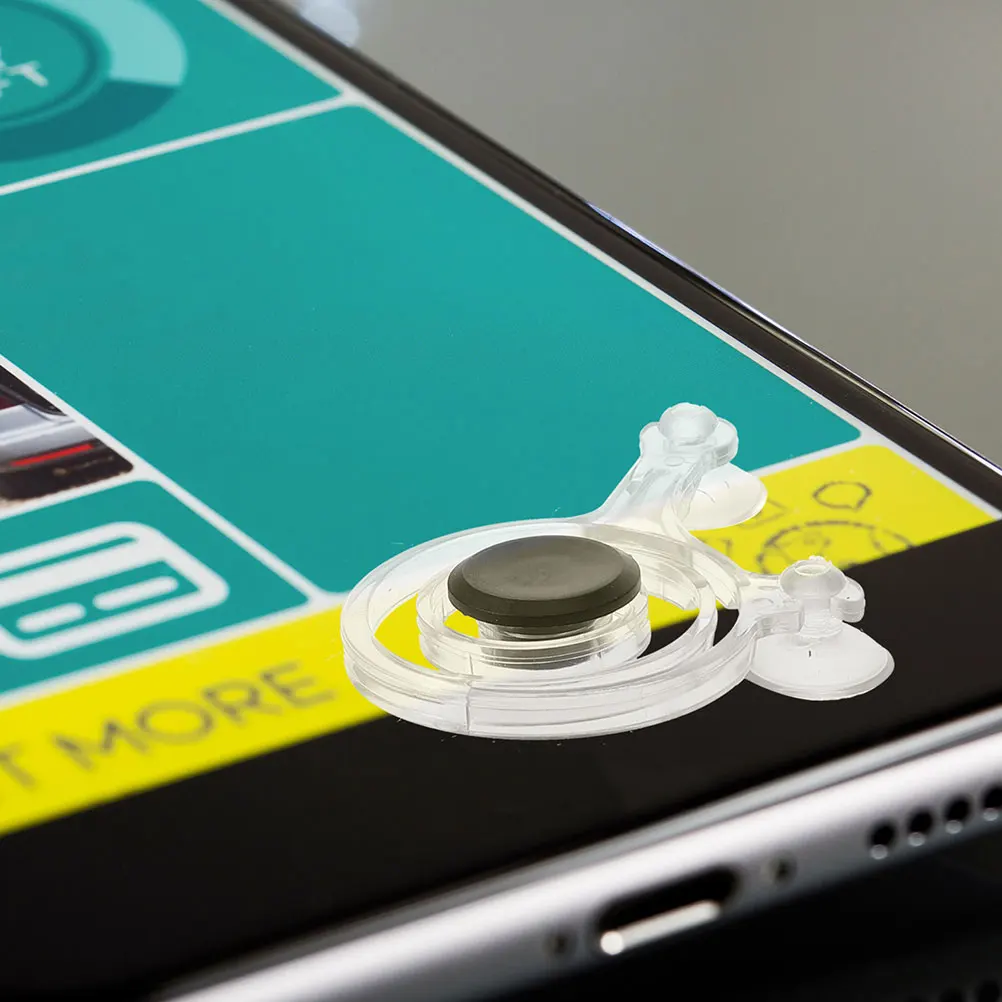 

2pcs Phone Game Joystick Mobile Gaming Controller Ergonomic Grip Stable Mount For Smartphone Tablet Responsive Control Durable