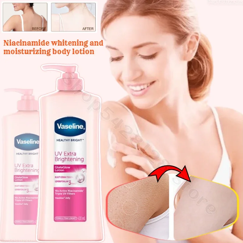 

Vaseline Body Lotion Niacinamide Hydrates and Moisturizes, Improves Dry Skin Whitening Body Lotion Evenly Brightens Skin Color