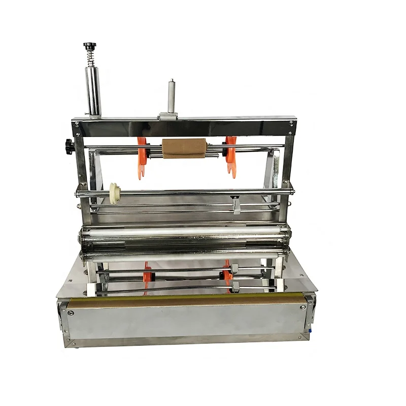 

Semi-Automatic Different Box Cellophane Wrapping Machine with Box Film Folding Machine