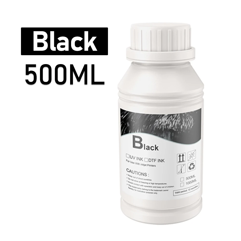 500ML DTF Ink set For Direct Transfer Film DTF Printer ink For PET Film Printer All Desktop Large Format DTF Printer Ink