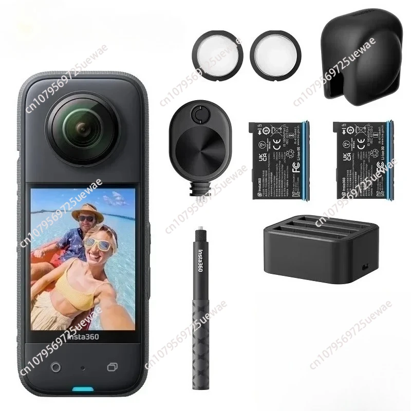 

for Insta360 X3 Action Camera 1800mAh Battery 5.7K Video 10M Waterproof FlowState Stabilization Insta 360 ONE X 3 Sports Camera