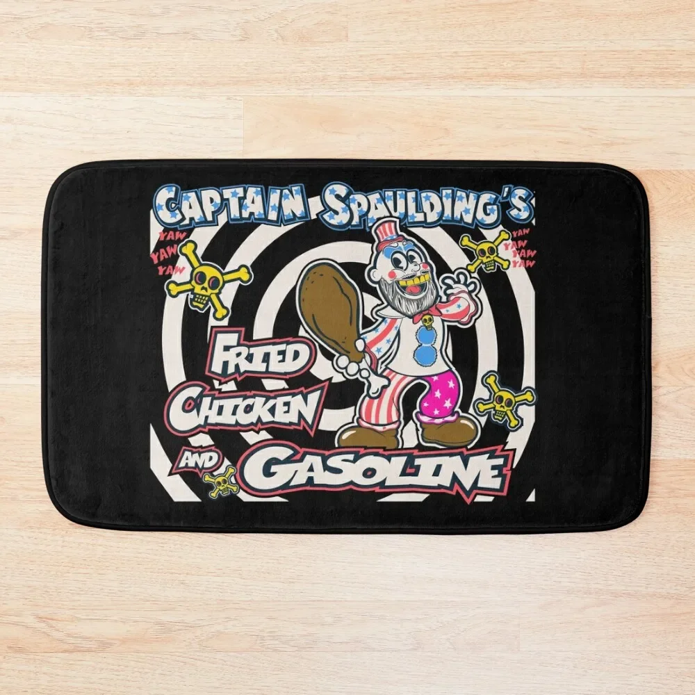 

Captain Spaulding's Vintage Fried Chicken and Gasoline Bath Mat Floors For Bathroom Bathroom Foot Mats In The Bathroom Mat