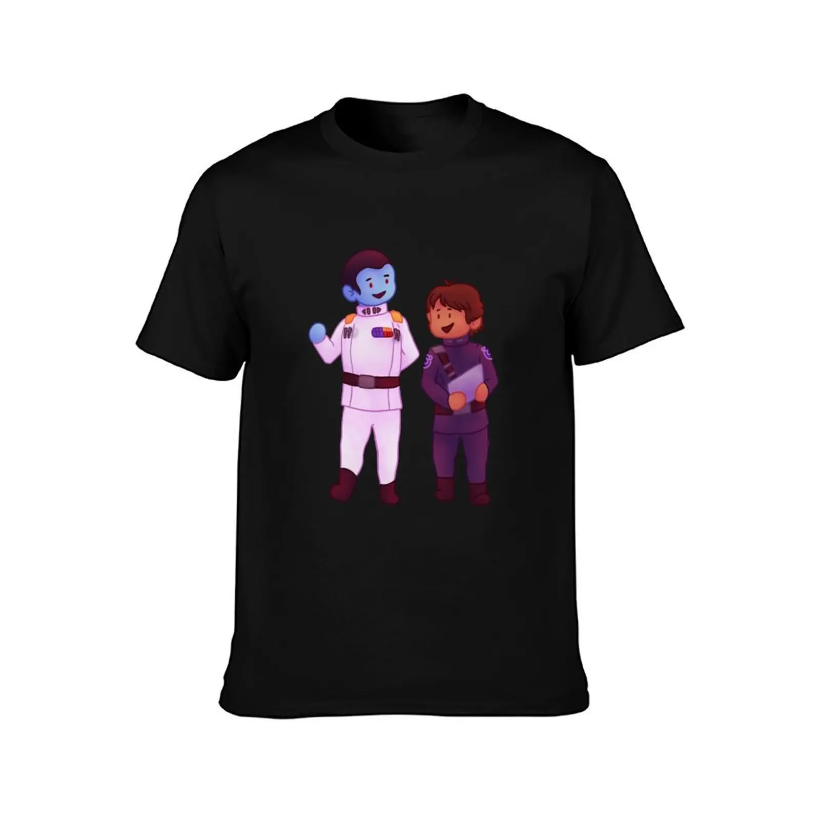 little conversation T-Shirt Summer Casual Cotton Tee Oversized Streetwear Tops Vintage Graphic Print Loose Fit Short Sleeve