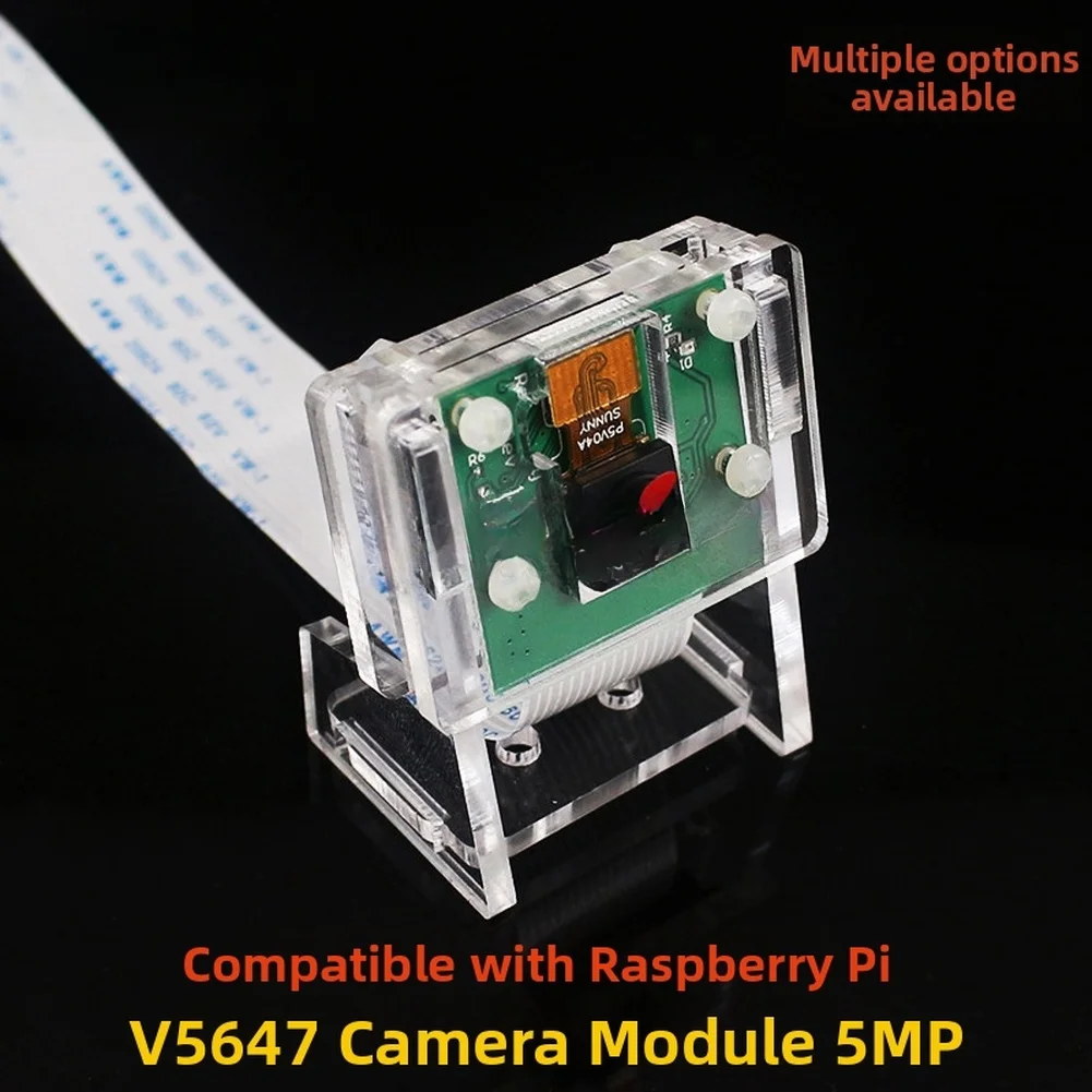 1080P Video Module OV5647 Camera Module For Outdoor Monitoring 2.5*2.4*0.9cm 1080p Video Recording Camera Automation Kit