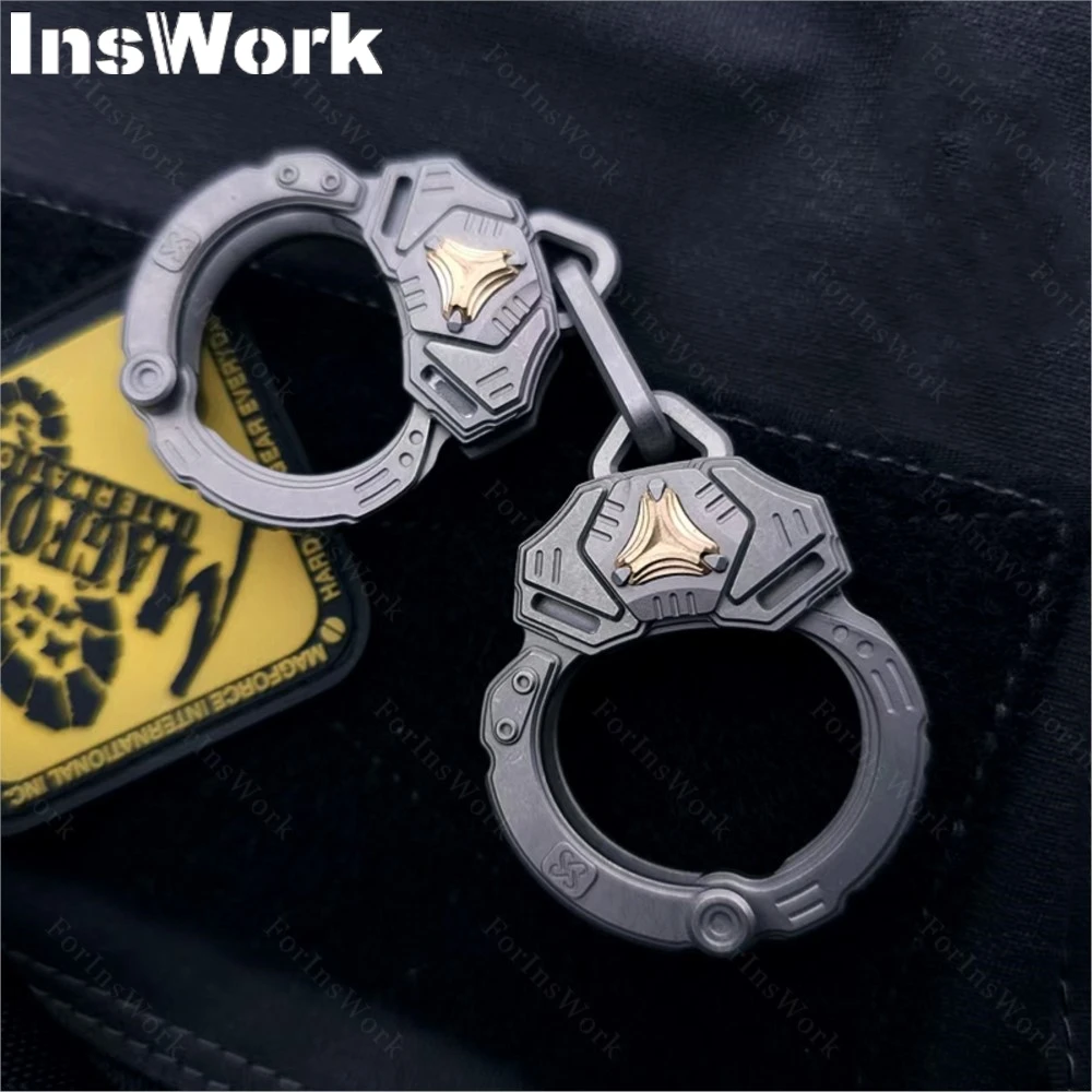 Titanium Keychain Waist Accessories Waist Buckle Pants Chain Casual EDC Stress Relief Toys