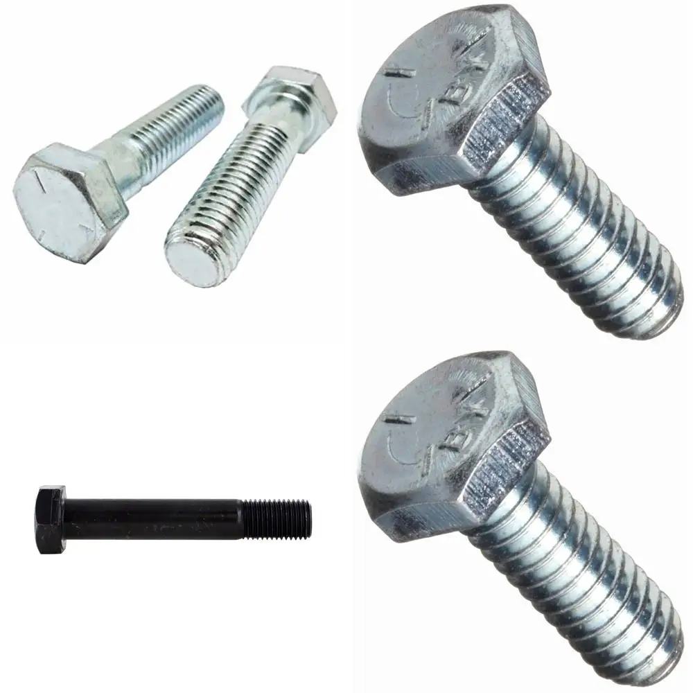 

Оцинкованные винты с шестигранной головкой класса 5, крупная резьба, 5/16-18 x 5-1/2 дюйма, упаковка 50 шт., длина резьбы с частичной резьбой 0,8775