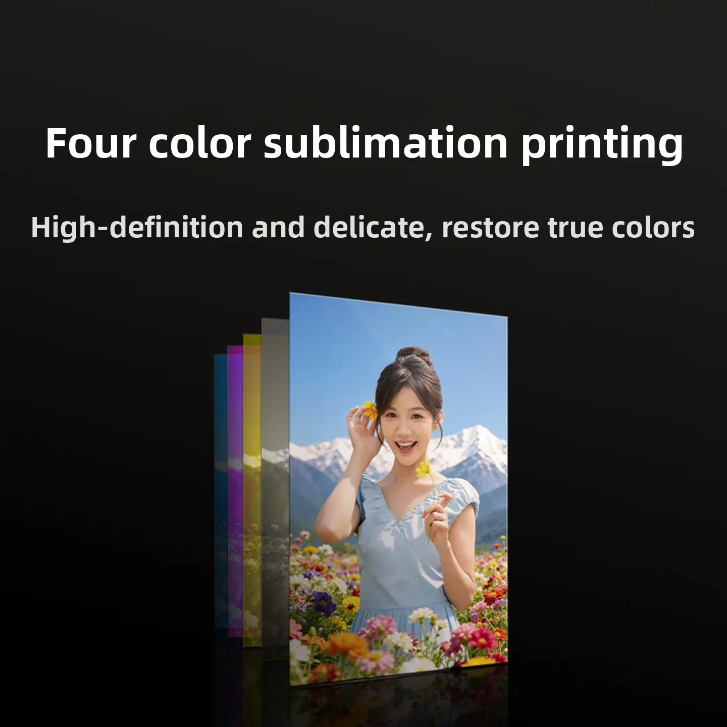 New Mijia Desktop Photo Printer 2 4-Color Dye Sublimation Wireless Portable 4R Photo Printer Household Picture Machine