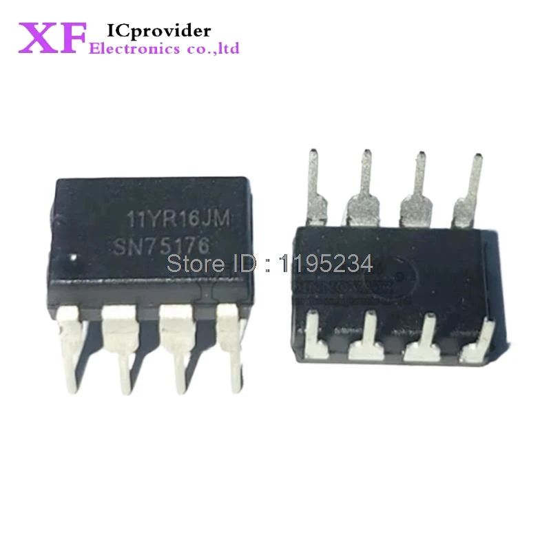 10PCS 100PCS SN75176BP DIP-8 SN75176