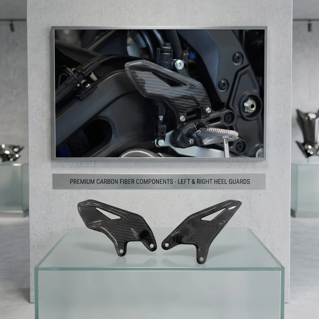 

Подходит для Yamaha R7 2022-2025: карбоновые накладки на подножки и аксессуары для мотоциклов