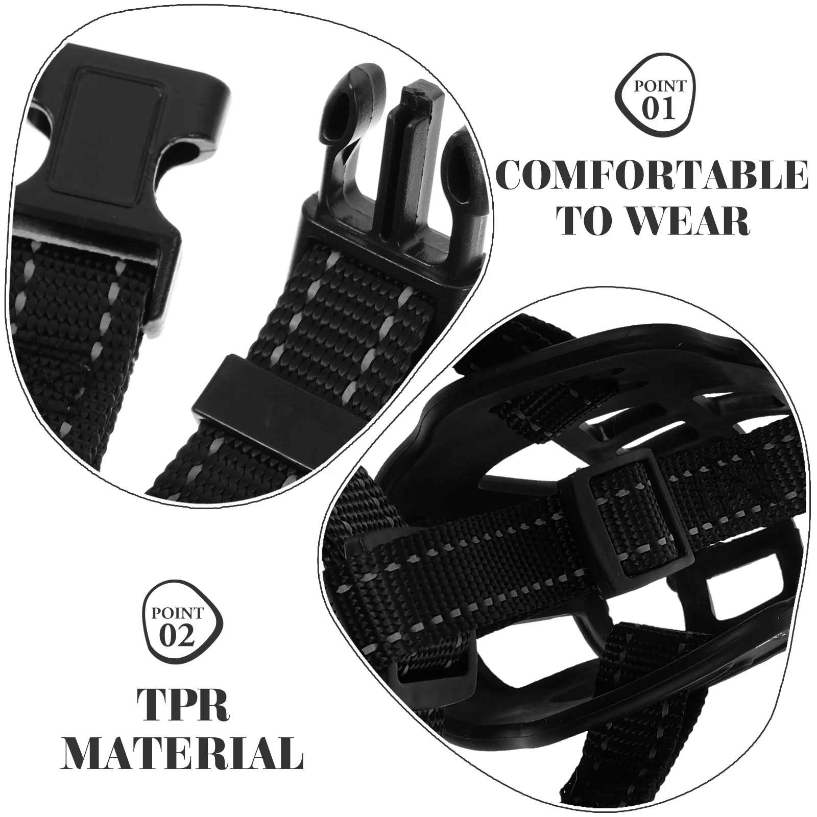 

Dog Muzzle Adjustable Small Puppy Breathable Basket Mouth Cover Anti Bite Pet Muzzle Outdoor Use Dog Mouth Cover