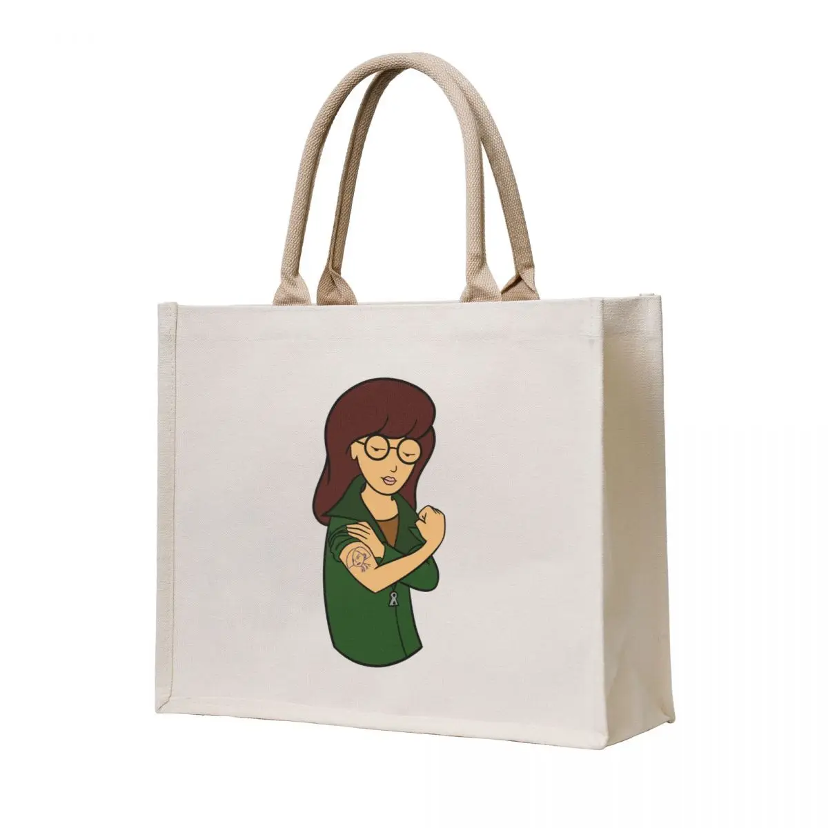 

Daria with Jane tattoo Tote Bag tote bag woman canvas bags hand bag ladies