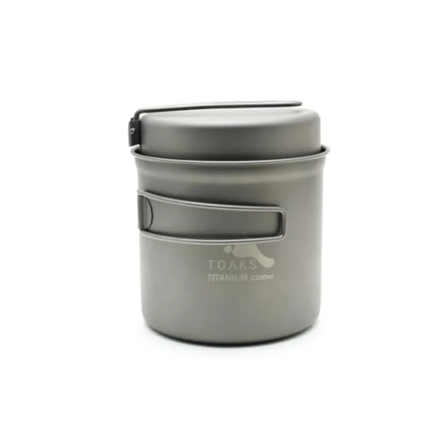 

Titanium 1100ml Pot with Pan