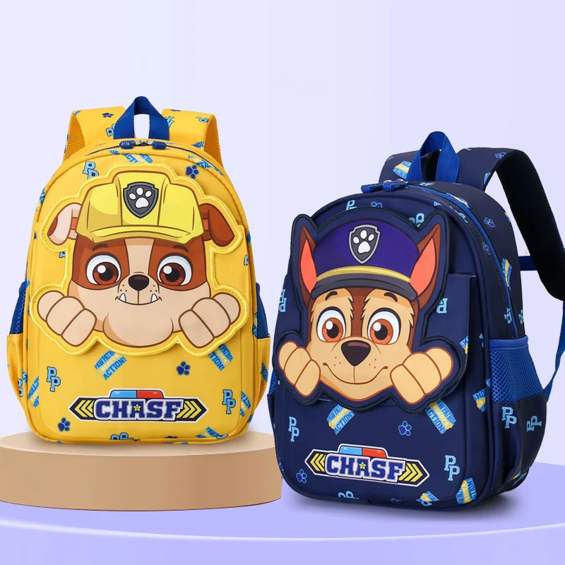 Anime Figure Paw Patrol Backpack Chase Skye School Bag Bagpack Girl Boy Travel Storage Pouch Student Kid Schoolbag Child Gift