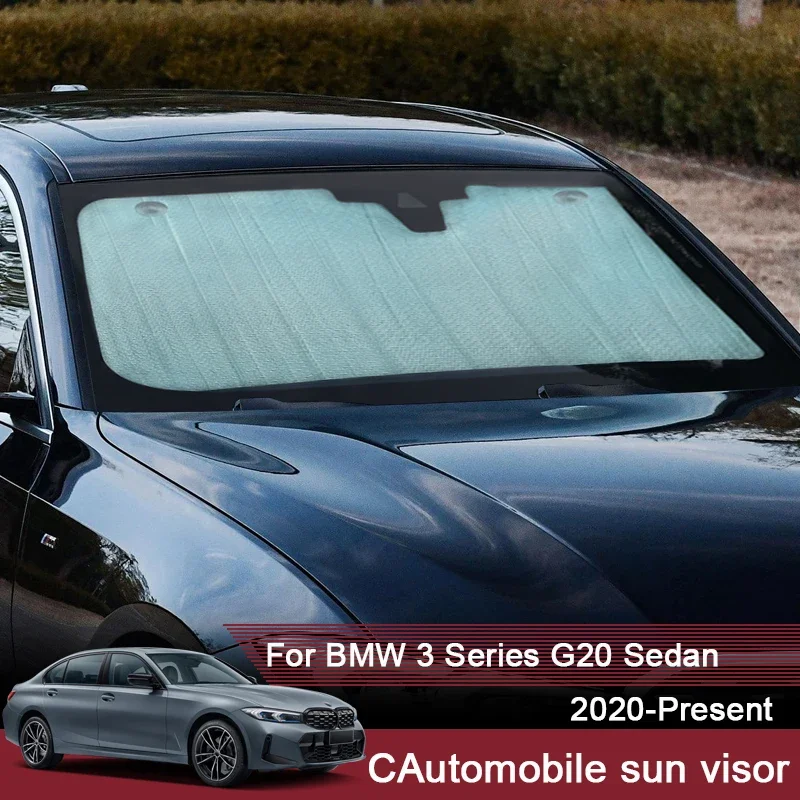 

Car Sunshades UV Protection Cover For BMW 3 Series G20 Sedan 2020-2025 Window Curtain Sun Visor Windshield Protector Accessories