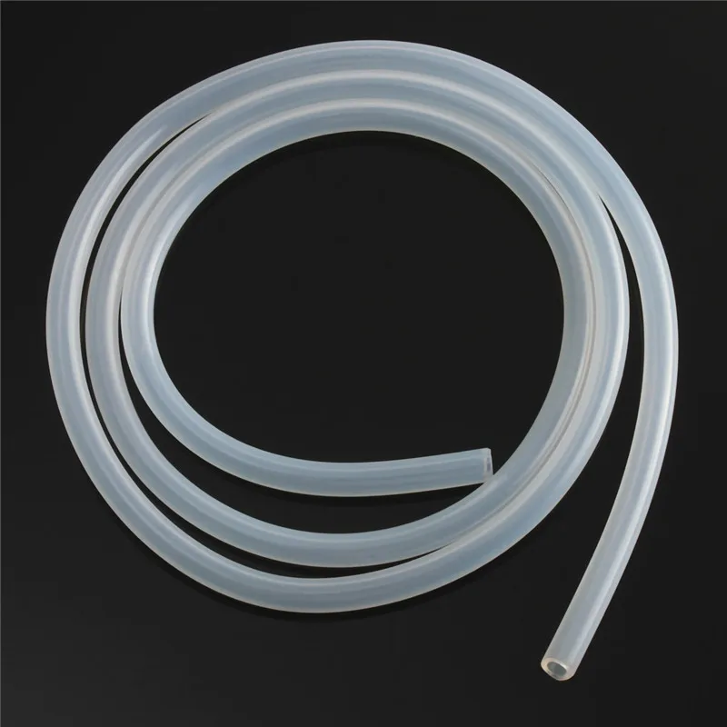 1M Food Grade Transparent Silicone Tube Rubber Hose 4 5 6 8 10 12mm Out Diameter Flexible Milk Hose Beer Pipe Silica Gel