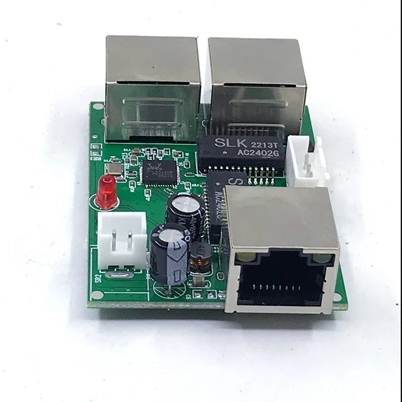 Catu Daya Mundur POE Switch POE IN/OUT5V/12V/24V 75W/2 = 38.5W 100Mbps 45 + 78- DC5V ~ 30V Seri Jarak Jauh Force POE