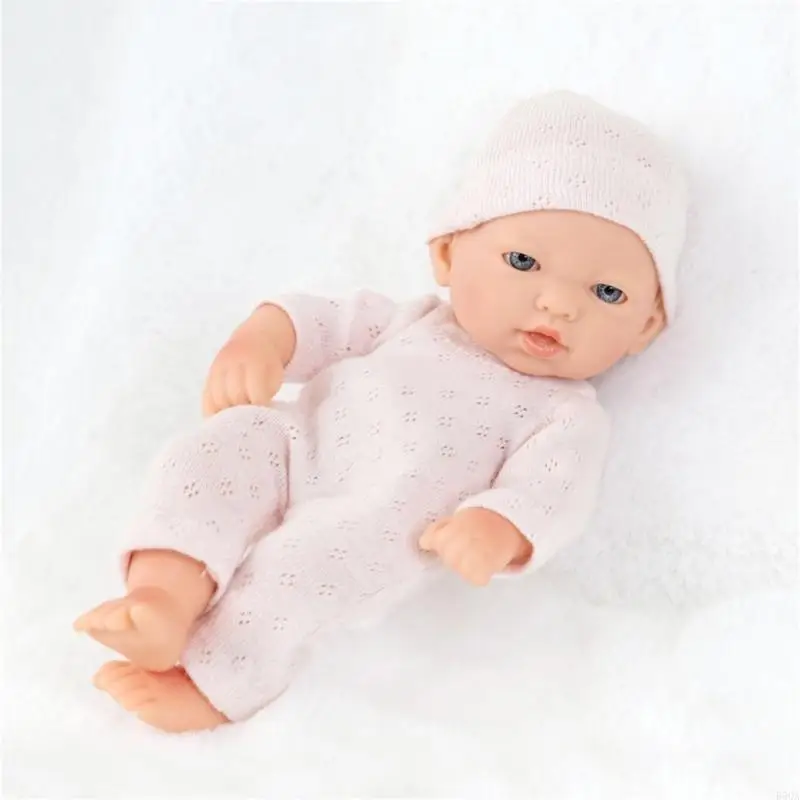 D5QA Reborns ตุ๊กตาเด็กไวนิลตุ๊กตาทารกเด็กการศึกษาสวมบทบาทเกมตุ๊กตา