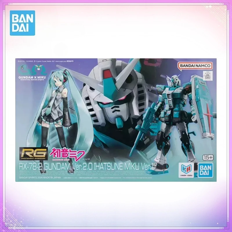 bandai-genuine-boxed-rg-rx-78-2-ver20-[hatsune-miku]-anime-action-figure-robot-gunpla-assembly-model-kit-toys-ornaments-gift