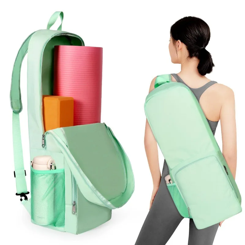 large capacity yoga mat storage bags lightweight waterproof travel sports gym shoulder crossbody bags for pilates picnic carrier
