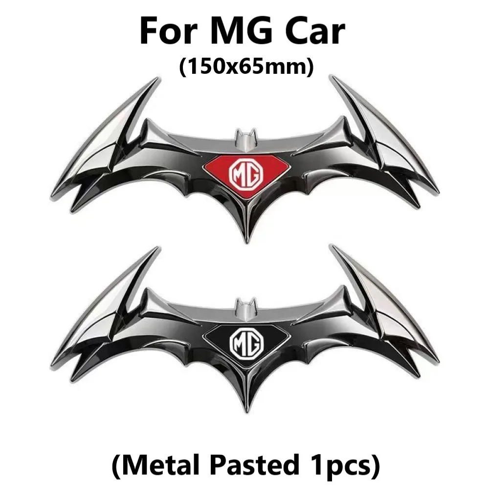 

Fit for MG Car Trophy GS TF MG6 MG3 MG4 MG5 MG7 ZR ZS ES HS EZS ONE GT 3SW MARVEL Front Hood Rear Trunk Bat-shaped Badge Sticker