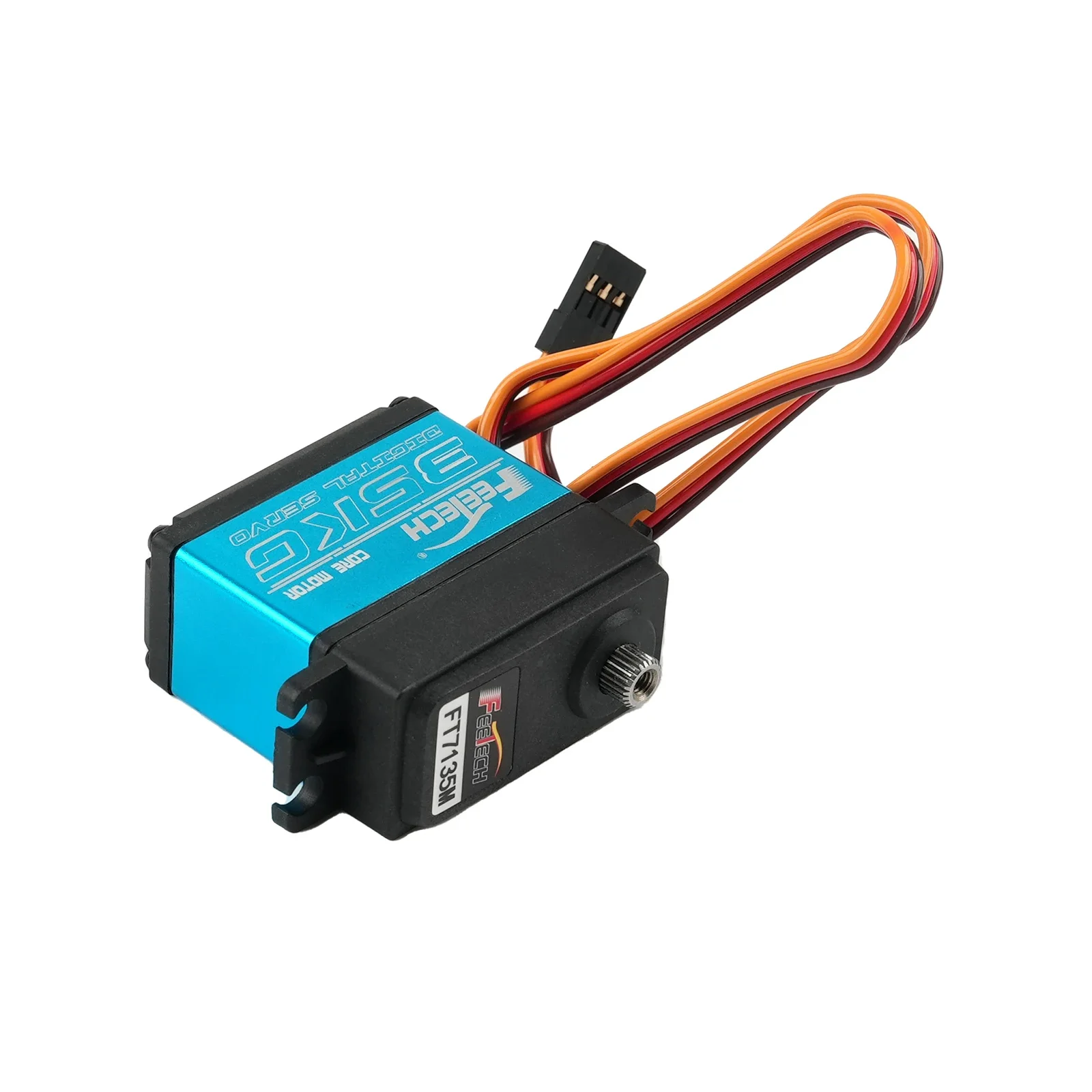 Feetech FT7135M Digital Servo Motor 35kg High Torque Full Metal Gear Waterproof 7.4V 180° Rotation for RC Robotics