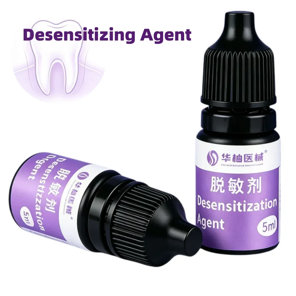 5ml Dental Desensitizing Agent Glutaraldehyde Based Dentin Desensitizer for Hypersensitive Teeth Post-Prep Sensitivity Treatment