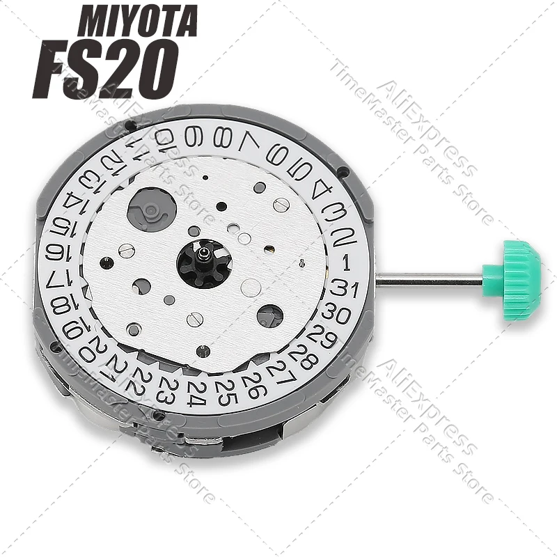 Miyota FS20 Quartz Watch Movement Chronograph Six-Needle Single Calendar Accessories Japan Original Repair Parts