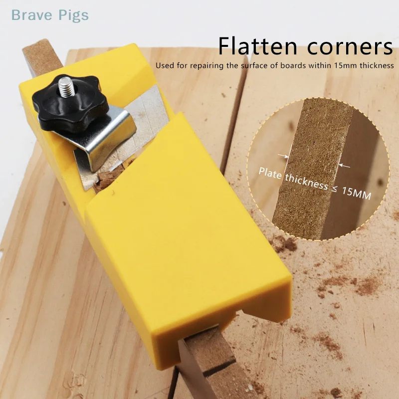 Woodworking Gypsum Board Planer Corner Planer Board Manual Trimming Wood Planer Chamfering Tool Deburring Edge Planing Blade