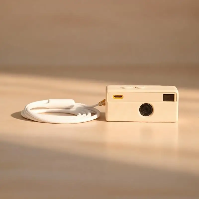 193A Scratch Resistant Silicone Case For 1987 Keychain Camera Enhances Grip Perfect Cutout For Button And Port