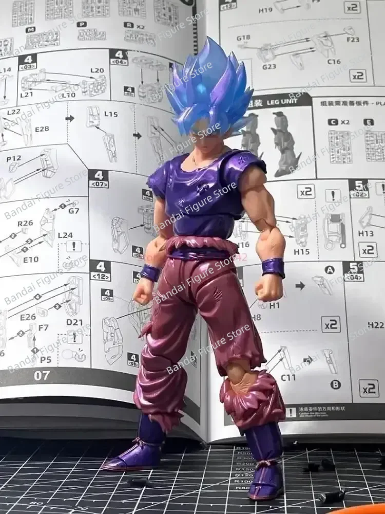 

Hot Demoniacal Fit Dragon Ball Super Saiyan Ssj2 Goku Vegetto Mightiest Radiance Anime Action Figure Model Collection Toys