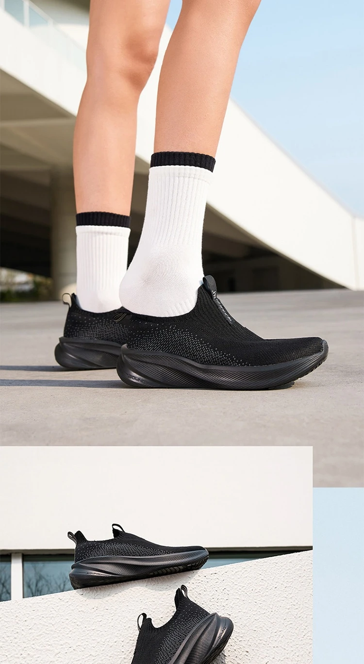 361 Degrees Fengye 5.0 Slip-On-Laufschuhe, leicht, verschleißfest, stoßdämpfend, atmungsaktiv, weich besohlte Turnschuhe 682632242 – Detail 19