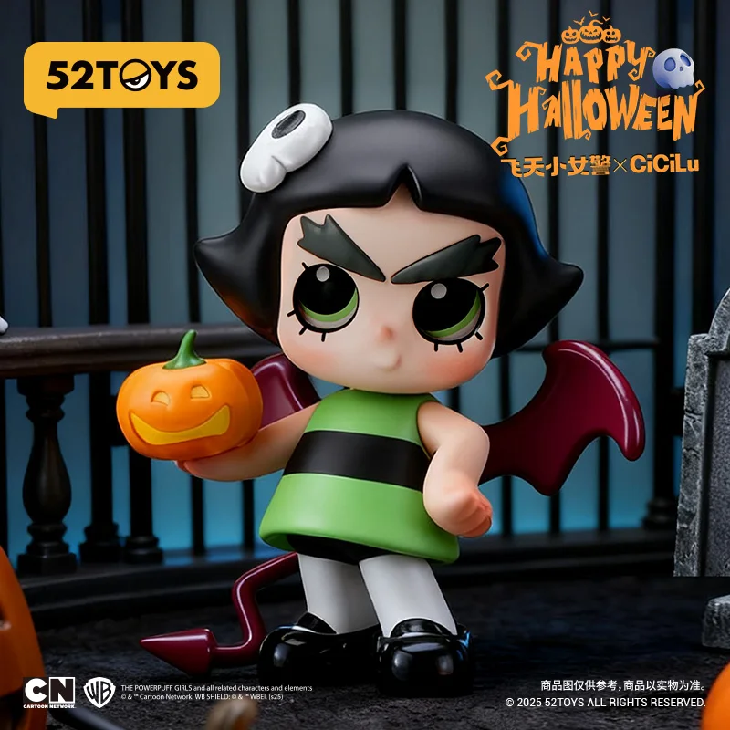 

CiCiLux Official Powerpuff Girls Figure with Hanging Card Collectible Doll Toy Gift for Fans And Collectors