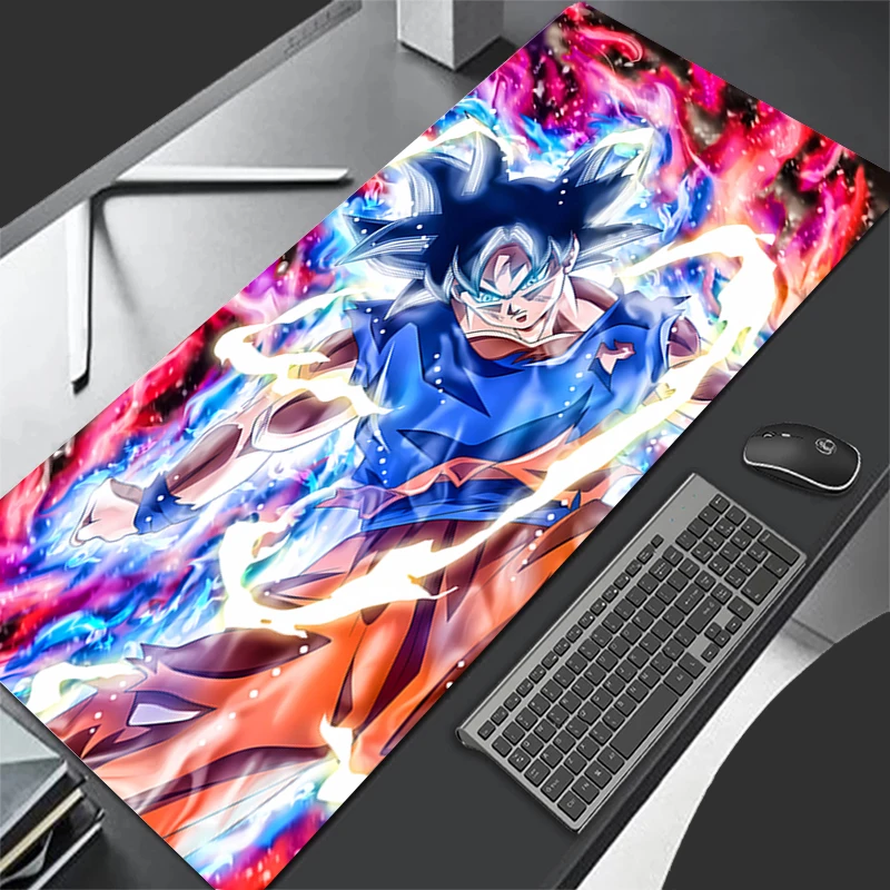 

Mouse pad dragon ball Professional E-sports gamers speed pc Gaming Rubber keyboard notbook desk mat Anime XL mousepad 800X300
