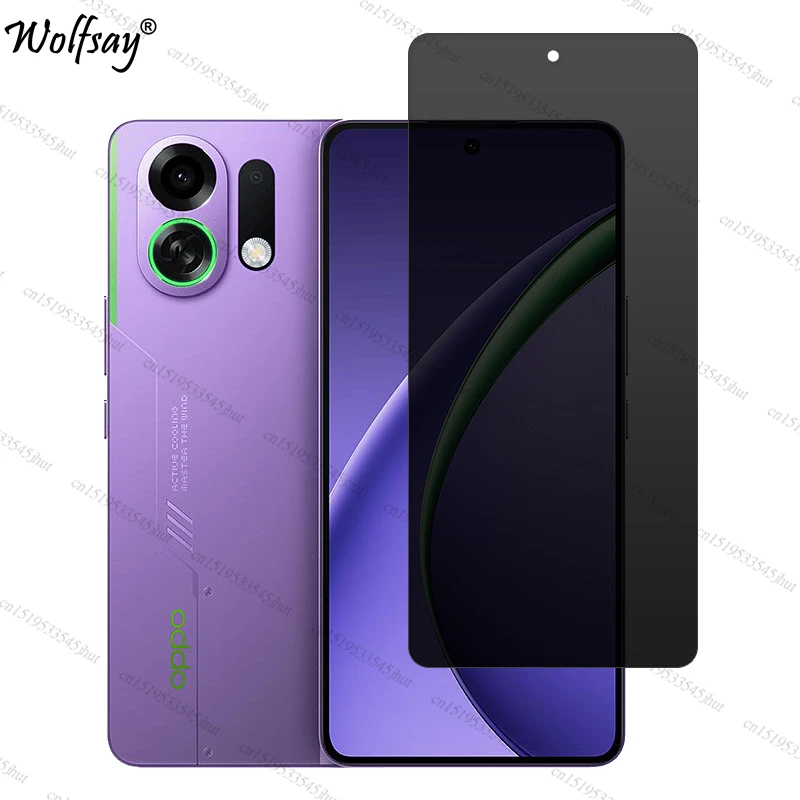 واقي شاشة الخصوصية لهاتف اوبو K13 توربو برو زجاج مقسى مضاد للتجسس اوبو K13 توربو برو زجاج لزجاج اوبو K13 توربو برو #2