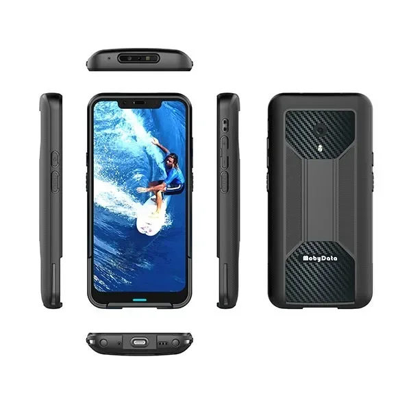 Dellege DT0096 4+64G Android 9 Octa Core Industry Mobile Phone PDA 2D Warehouse portable barcode scanner Terminal Data Collector