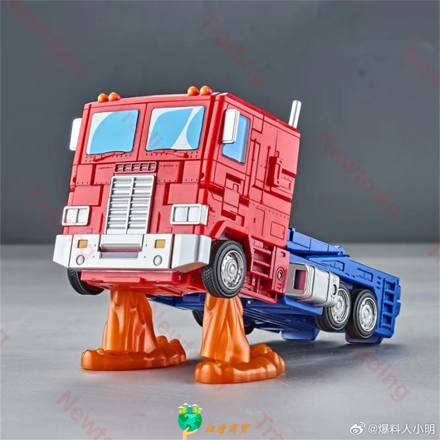 [Available in June] First Batch Transformation MD005 MD-005 KO SS86 OP Prime Action Figure with Accessories and Carriage