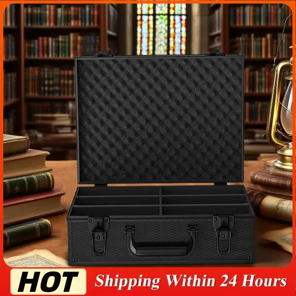 

Коробка для коллекционных карт с 6 разделителями, ударопрочный бокс для хранения спортивных карт, коробки для хранения коллекционных карт.