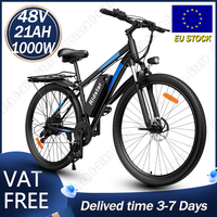 Ridstar S29 PRO Adult Electric Bike 1000W Motor 48V21AH Lithium Battery Aluminum Alloy Electric Bicycle 29inch Tire Urban E-bike