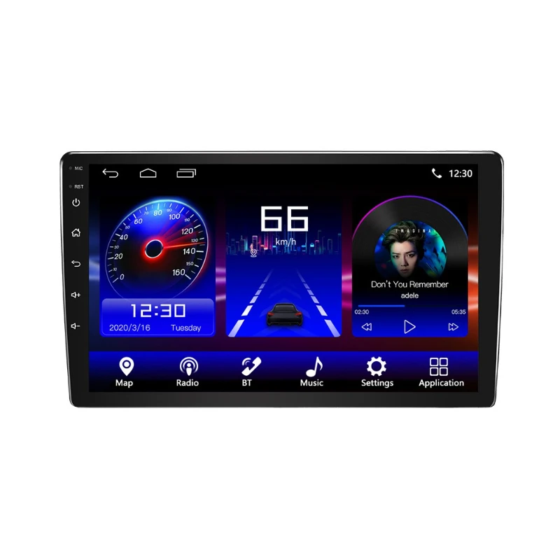 

Car 7/9/10 inch navigation Android smart car navigation universal machine Bluetooth radio