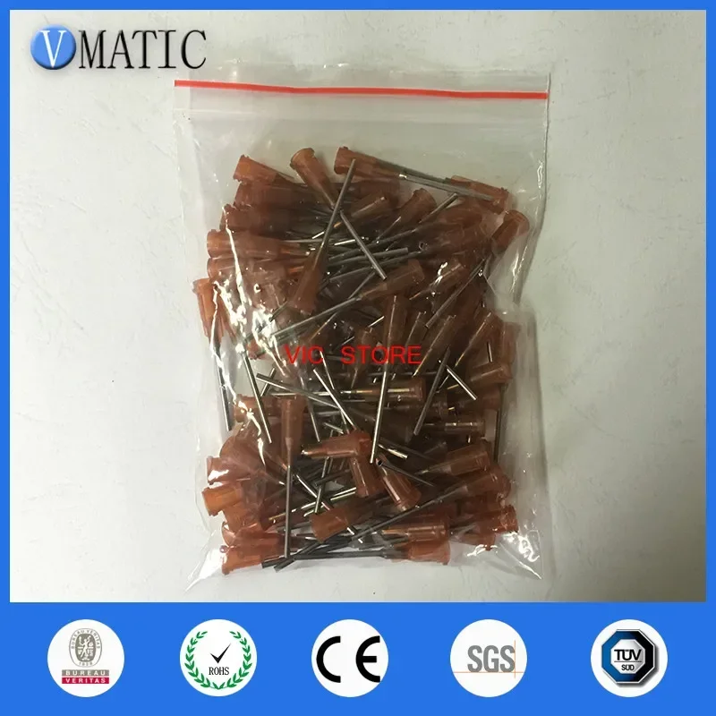 Free Shipping 100Pcs 15G 1 Inch Dispensing Needle/Tip